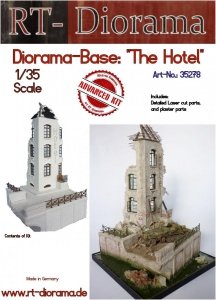 RT-Diorama 35278 Diorama-Base: The Hotel 1/35