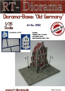 RT-Diorama 35192 Diorama-Base: Old Germany 1/35