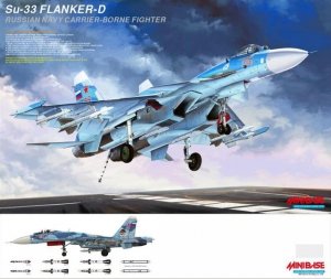 MiniBase 8001 SU-33 Flanker-D 1/48