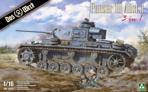 Das Werk DW16002 Panzer III Ausf. J (3 in 1) 1/16