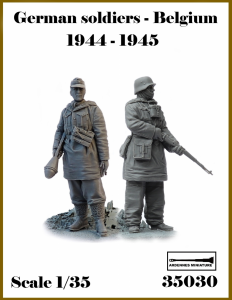 Ardennes Miniature 35030 GERMAN SOLDIERS - BELGIUM 1944-1945 1/35