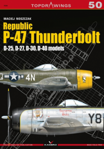 Kagero 7050 Republic P-47 Thunderbolt EN/PL