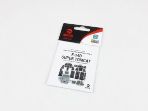 Red Fox Studio QS-48190 Grumman F-14D Super Tomcat for AMK 3D colored resin IP 1/48