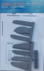 Aires 4293 P-39 control surfaces 1/48 Eduard