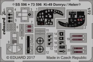 Eduard 73596 Ki-49 Donryu / Helen HASEGAWA 1/72