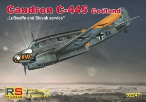 RS Models 92247 Caudron C-445 Goeland Luftwaffe and Slovak service 1/72