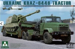 Takom 2019 Ukraine Kraz-6446 Tractor