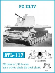 Friulmodel 1:35 ATL-117 PZ III / IV