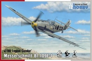 Special Hobby 72459 Messerschmitt Bf 109E-1 ‘J/88 Legion Condor’ 1/72