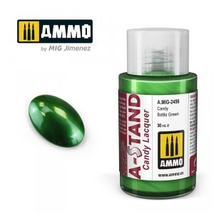 Ammo of Mig 2456 A-STAND Candy Bottle Green 30ml