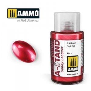 Ammo of Mig 2451 A-STAND Candy Red 30ml