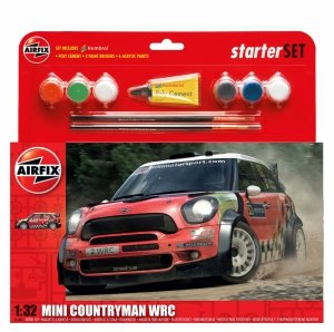 Airfix 55304 MINI Countryman WRC Starter Set 1:32