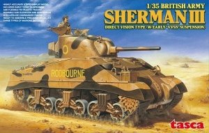 Asuka 35-017 British Army Sherman III Direct Vision Type 1/35