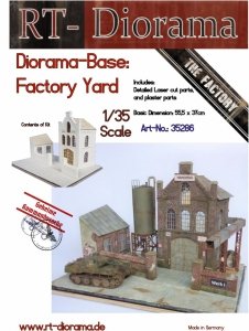 RT-Diorama 35286 Diorama-Base: Factory Yard 1/35
