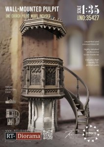 RT-Diorama 35427 Wall-Mounted Pulpit 1/35
