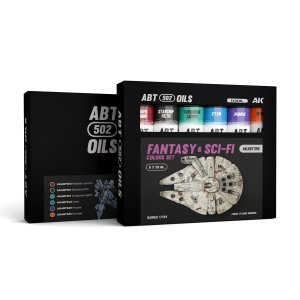 AK Interactive ABT310 Fantasy & Sci-Fi Colors Set (6 colors) 6x20ml