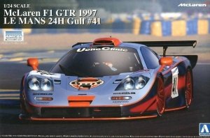 Aoshima 00747 McLaren F1 GTR 1997 Le Mans 24h Gulf 1/24