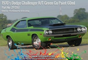 Zero Paints ZP-1397 1970's Dodge Challenger R/T Green Go Paint 60ml