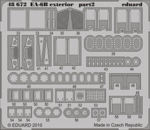 Eduard 48672 EA-6B exterior 1/48 Kinetic