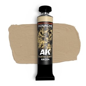 AK Interactive AKG04 Earth (dry) – AK GOUACHE