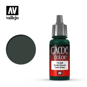 Vallejo 72028 Game Color - Dark Green 18ml