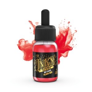 AK Interactive AK16042 FLUOR RED – INK 30ml