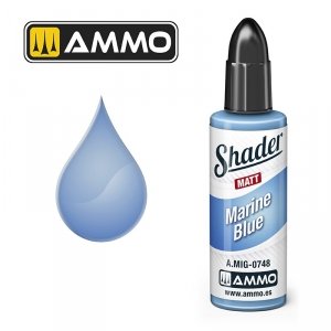 AMMO of Mig Jimenez A.MIG 0748 Marine Blue Shader Matt