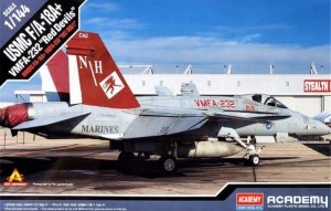 Academy 12627 USMC F/A-18A+ VMFA-232 Red Devils 1/144