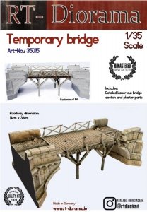 RT-Diorama 35015 Temporary bridge 1/35