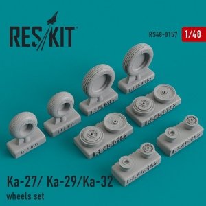 RESKIT RS48-0157 Ka-27/Ka- 29/Ka-32 wheels set 1/48
