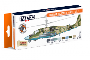 Hataka HTK-CS86 Russian AF Helicopters paint set vol. 1 8x17ml
