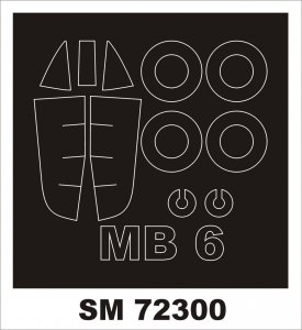 Montex SM72300 MARTIN-BAKER MB.6 AZ-MODEL 1/72