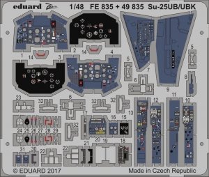 Eduard FE835 Su-25UB/ UBK SMER 1/48
