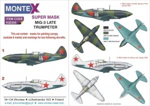 Montex K32355 MiG-3 1/32