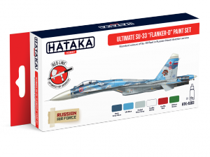 Hataka HTK-AS83 Ultimate Su-33 Flanker-D paint set (6x17ml)