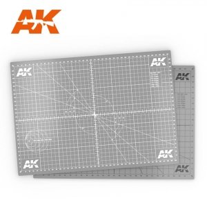 AK Interactive AK8209-A3 SCALE CUTTING MAT A3