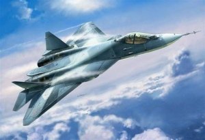 Zvezda 7275 Sukhoi T-50 Russian Stealth Fighter (1:72)