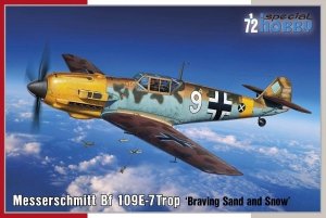 Special Hobby 72462 Messerschmitt Bf 109E-7Trop ‘Braving Sand and Snow’ 1/72