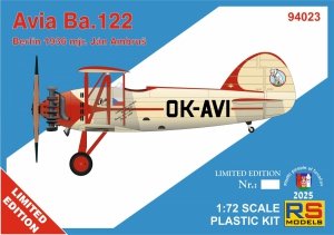 RS Models 94023 Avia Ba.122 Berlin 1936 1/72