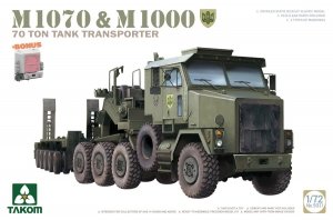 Takom 5021 M1070 & M1000 70 Ton Tank Transporter 1/72