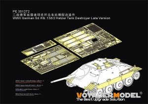 Voyager Model PE351272 WWII German Sd.Kfz.138/2 Hetzer Tank Destroyer Late Version For TAKOM 2171/2172 1/35