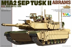 Tiger Model 9601 U.S. Main Battle Tank M1A2 SEP TUSK II Abrams 1/72