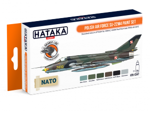 Hataka HTK-CS47 Polish Air Force Su-22M4 paint set 6x17 ml