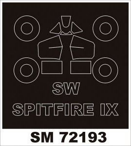 Montex SM72193 SPITFIRE MkIX SWORD
