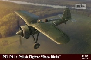 IBG 72520 PZL P.11c Polish Fighter - Rare Birds 1/72
