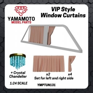 Yamamoto YMPTUN131 VIP Style Window Curtains 1/24