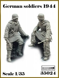 Ardennes Miniature 35024 GERMAN SOLDIERS 1944 1/35