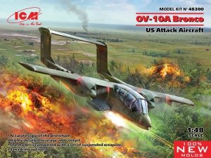 ICM 48300 OV-10А Bronco US Attack Aircraft 1/48