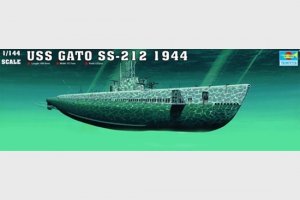 Trumpeter 05906 USS Gato SS-212 Submarine 1944 (1:144)