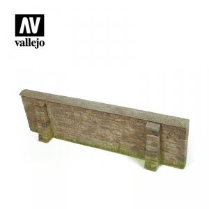 Vallejo SC109 Diorama Accessories Wiejski mur kamienny 24x7 cm 1/35